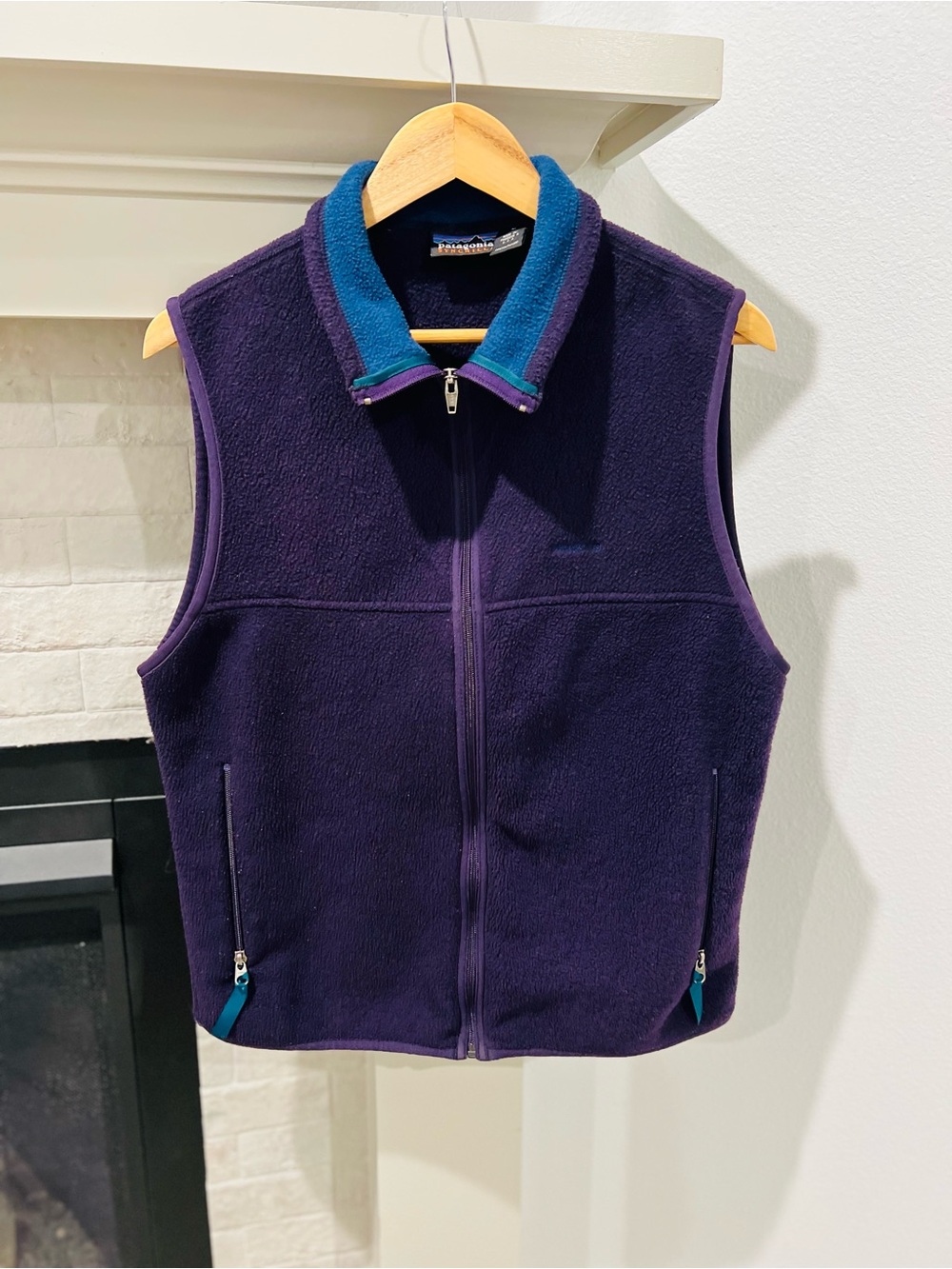 Vintage Patagonia Syncilla Fleece Full Zip Vest size M